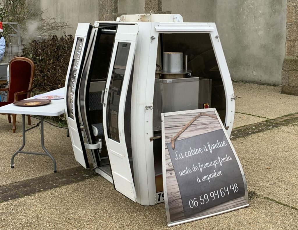 concept cabine à fondue